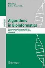 Algorithms in bioinformatics : 15th International Workshop, WABI 2015, Atlanta, GA, USA, September 10-12, 2015, proceedings