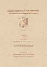 Aufgaben der Eisenforschung. Entwicklungslinien des deutschen Eisenhüttenwesens. Die wirtschaftliche und technische Bedeutung der Leichtmetalle und ihre Entwicklungsmöglichkeiten