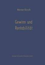Gewinn und Rentabilität