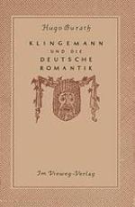 August Klingemann und die deutsche Romantik