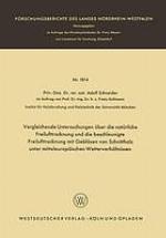 Vergleichende Untersuchungen über die natürliche Freilufttrocknung und die beschleunigte Freilufttrocknung mit Gebläsen von Schnittholz unter mitteleuropäischen Wetterverhältnissen