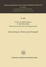 Untersuchungen zur Erstarrung von Temperguß