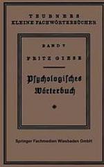 Psÿchologisches Wörterbuch
