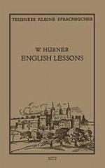 English Lessons Einfacher Lehrgang d. engl. Sprache f. späte Anfänger