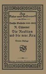 Die Reaktion und die neue ♯ra : Skizzen zur Entwickelungsgeschichte der deutschen Einheit