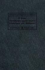 Darstellungen aus der neueren Psychologie und Pädagogik