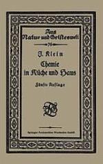 Chemie in Küche und Haus