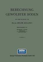 Berechnung Gewölbter Böden