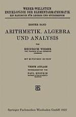 Arithmetik, Algebra und Analysis