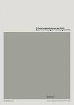 9. Forschungskolloquiums des Deutschen Ausschusses für Stahlbeton (DAfSt) Zusammenfassung der Forschungsberichte