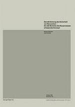 Gewährleistung der Sicherheit von Bauwerken : ein alle Bereiche des Bauprozesses erfassendes Konzept