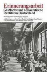 Erinnerungsarbeit : Geschichte und demokratische Identität in Deutschland.