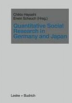 Quantitative social research in Germany and Japan