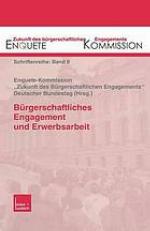 Bürgerschaftliches Engagement und Erwerbsarbeit