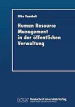 Human-resource-Management in der öffentlichen Verwaltung