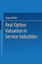 Real Option Valuation in Service Industries