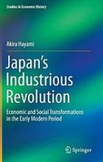 Japan's industrious revolution : economic and social transformations in the early modern period