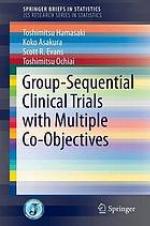 Group-sequential clinical trials with multiple co-objectives