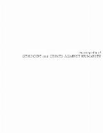 Encyclopedia of Genocide and Crimes Against Humanity