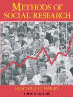 Methods of Social Research