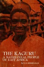 The Kaguru, a Matrilineal People of East Africa