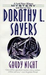 Gaudy Night: A Lord Peter Wimsey Mystery with Harriet Vane (Lord Peter Wimsey Mysteries with Harriet Vane)