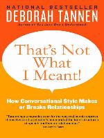 That's Not What I Meant!