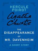 The Disappearance of Mr. Davenheim