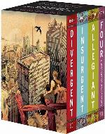Divergent Anniversary 4-Book Box Set: Divergent, Insurgent, Allegiant, Four (Divergent Series)