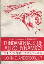 Solutions Manual To Accompany Fundamentals Of Aerodynamics