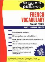 Schaum's Outline of French Vocabulary
