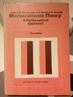 Microeconomic Theory