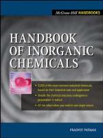 Handbook of Inorganic Chemicals