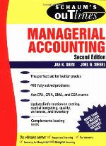 Schaum's outline of theory and problems of managerial accounting