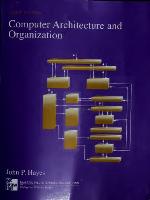 Computer Architecture And Organization