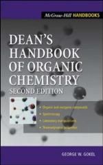 Dean's Handbook of Organic Chemistry