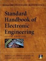 Standard Handbook of Electronic Engineering