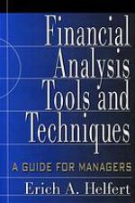 Financial Analysis Tools and Techniques