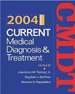 Current Medical Diagnosis &amp; Treatment 2004