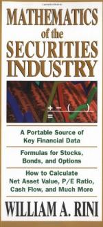 Mathematics of the Securities Industry