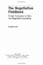 The Negotiation Fieldbook