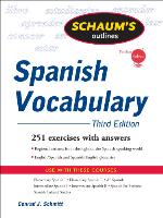 Schaum's Outline of Spanish Vocabulary