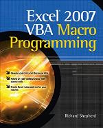 Excel 2007 VBA Macro Programming