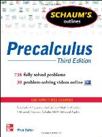Schaum's Outline of Precalculus, 3rd Edition