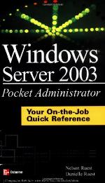 Windows Server 2003 Pocket Administrator