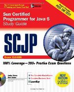 SCJP Sun certified programmer for Java 5 study guide : exam (310-055) ; [100% coverage - 280+ practice exam questions ; two complete master exams, complete electronic book, LearnKey]