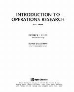 Introduction to Operations Research