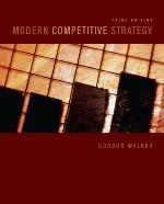 Modern Competitive Strategy