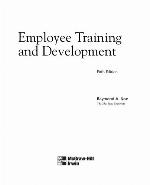 Employee Training and Development