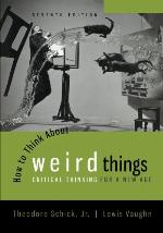 How to Think About Weird Things